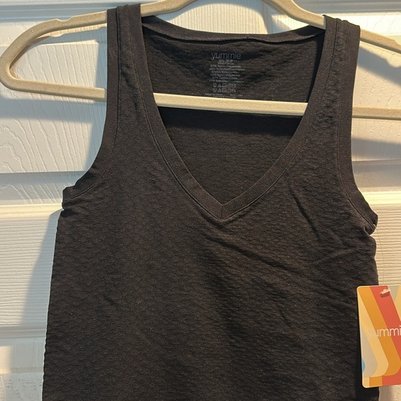 NWT! Yummie Emmelyn Boa Snake Black V-Neck Seamless Shapewear Bodysuit M/L - Picture 8 of 11